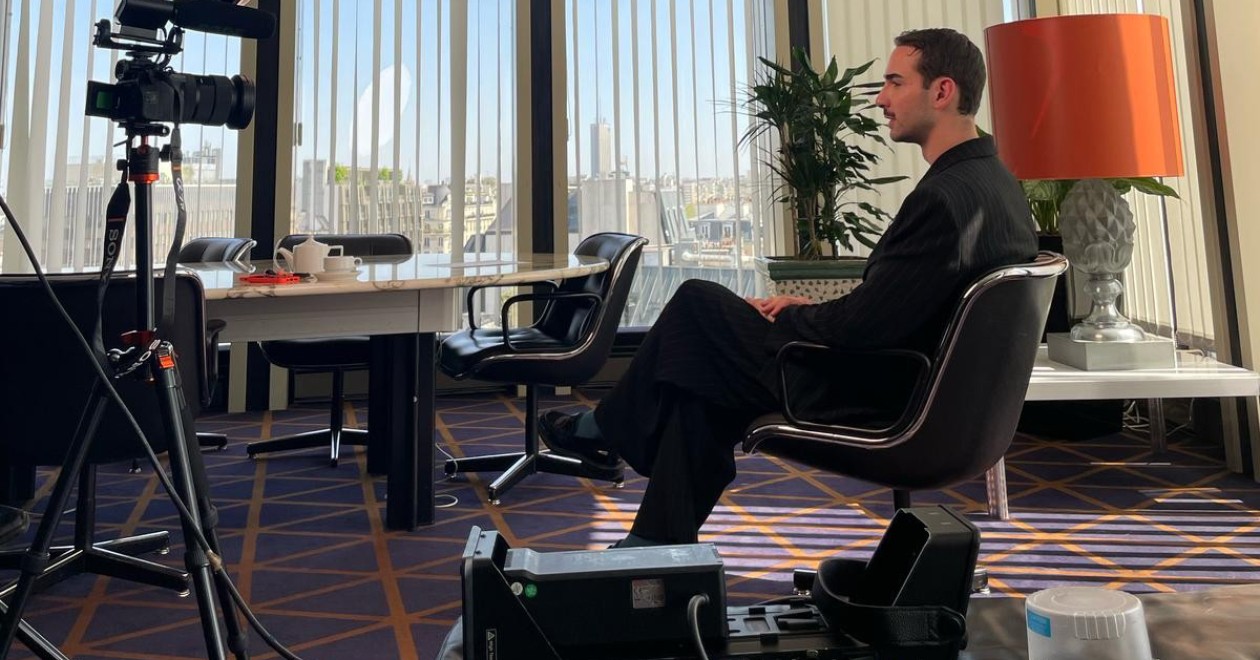 La Grande Dame en interview